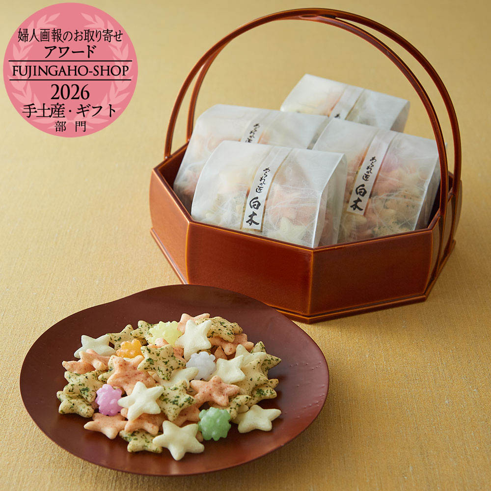 「星あられ 5袋」　40g入×5袋／2,116円(税込)商品画像